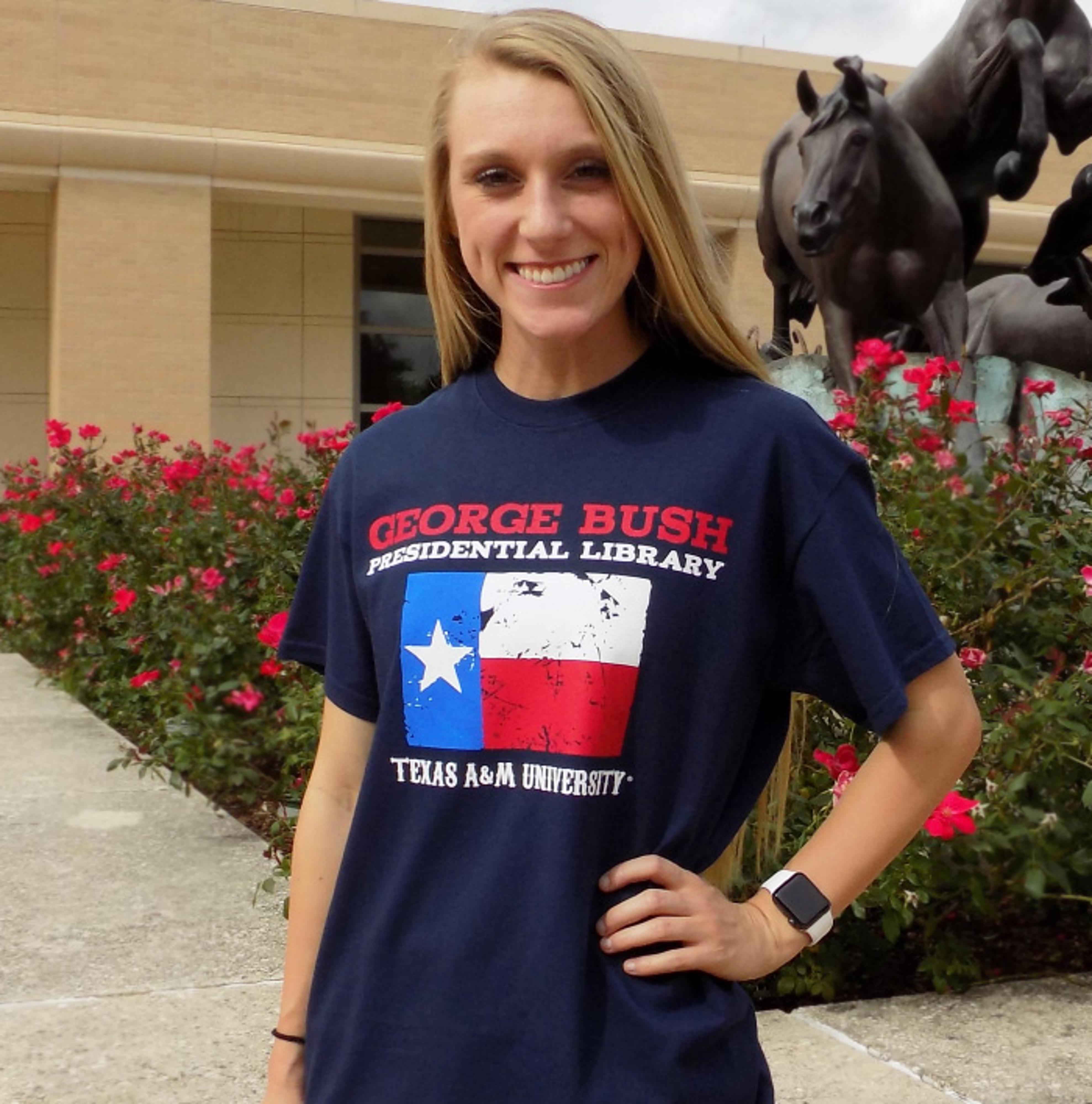 289c Apparel Damen University Authentic Apparel Texas Glade V-Ausschnitt T-Shirt