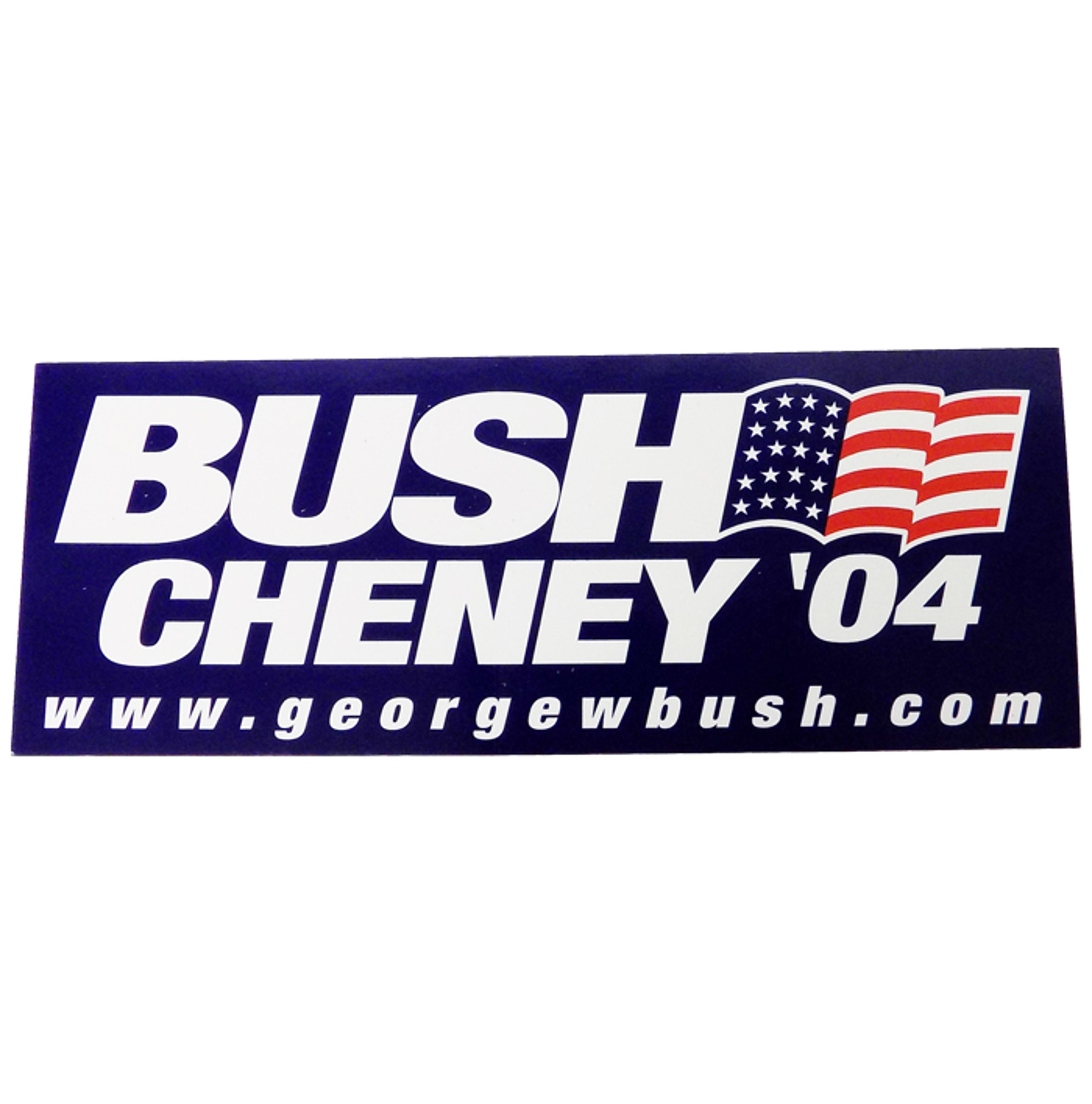 Presidential Political Campaign Sticker Bush Cheney 2004 Farm & Ranch Team 